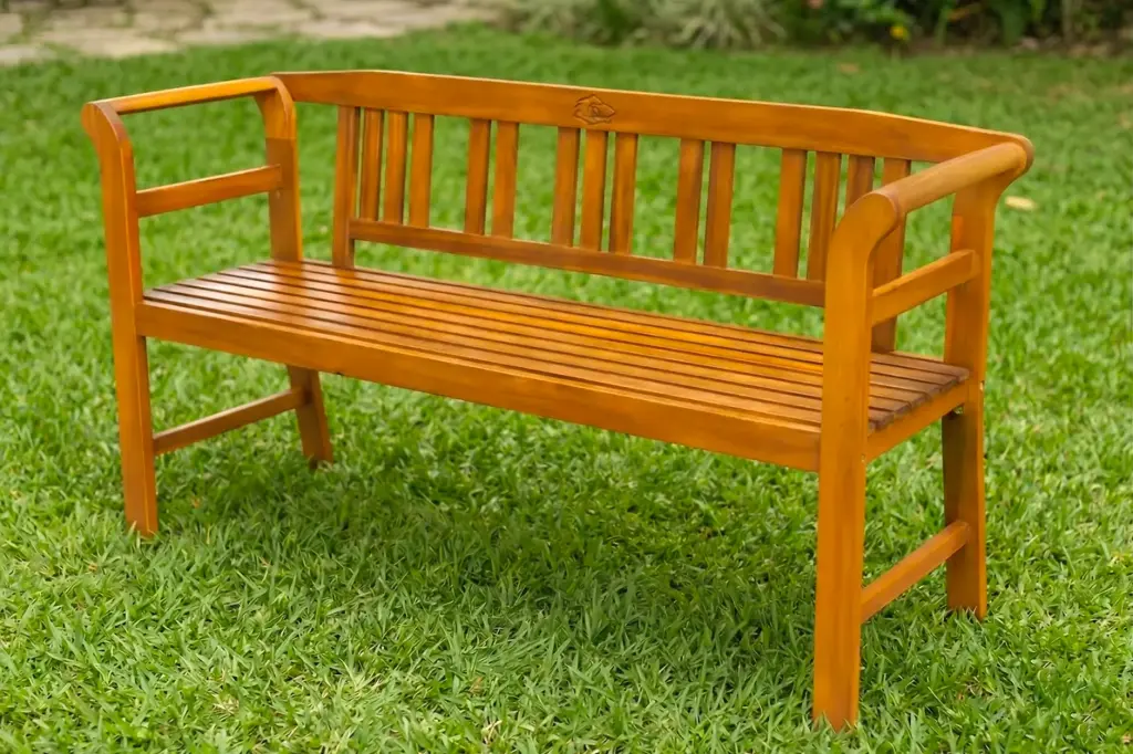 3 SEATER BENCH ROSE - TPB09