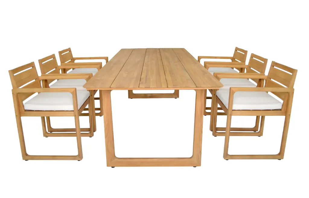 U LEG DINING SET - TPDNT05