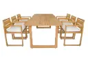 U LEG DINING SET - TPDNT05
