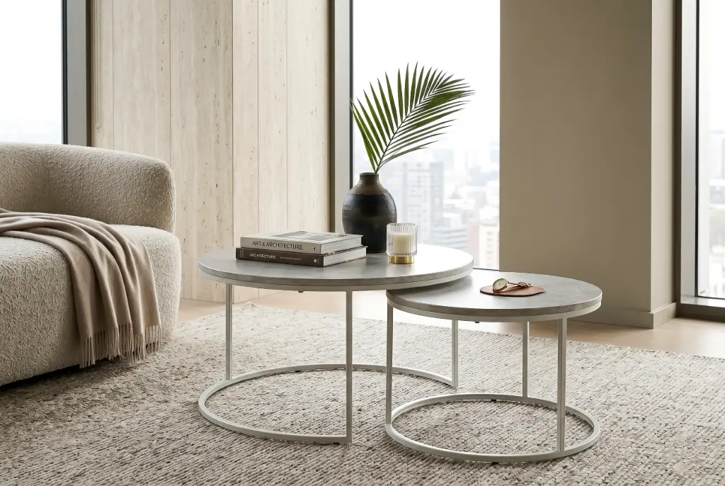 LUNE DUO NESTING TABLE - TPLDNT01