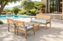 WILLOW CANE CONVERSATION SET - TPWCS01