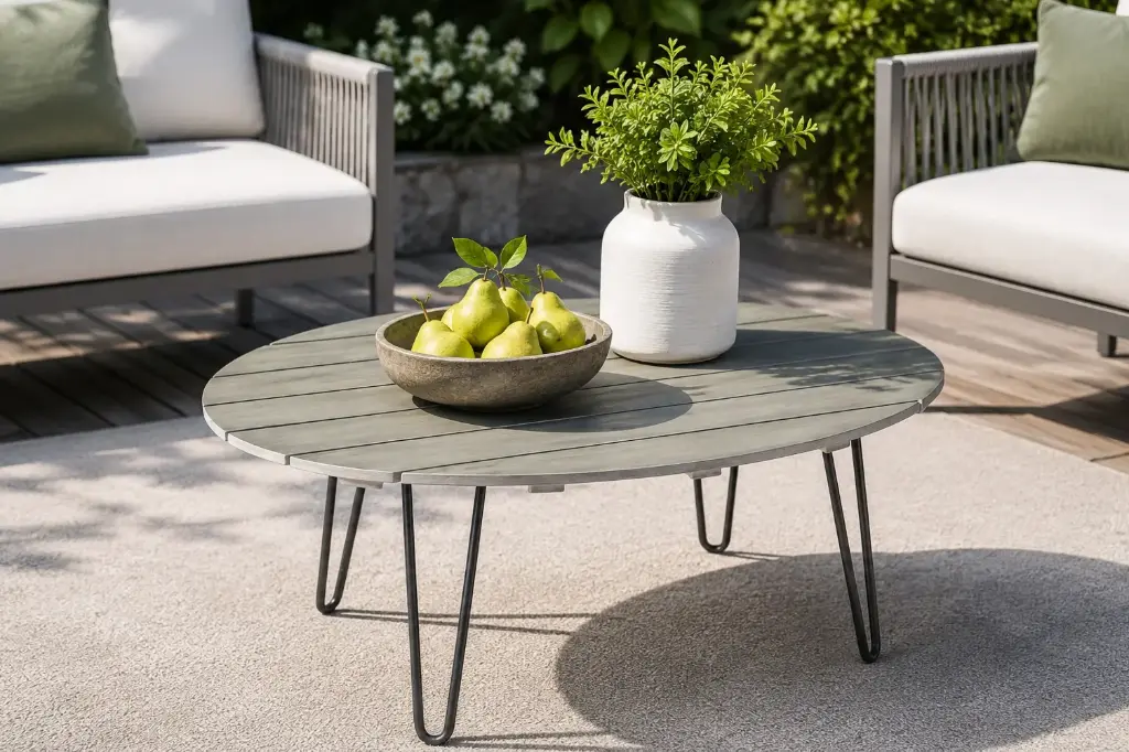 OVAL COFFEE TABLE - TPOCT01
