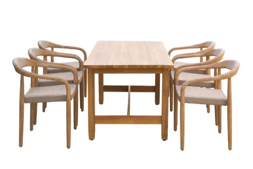 EXT DINING TABLE SET 1600/2000- TPDN01